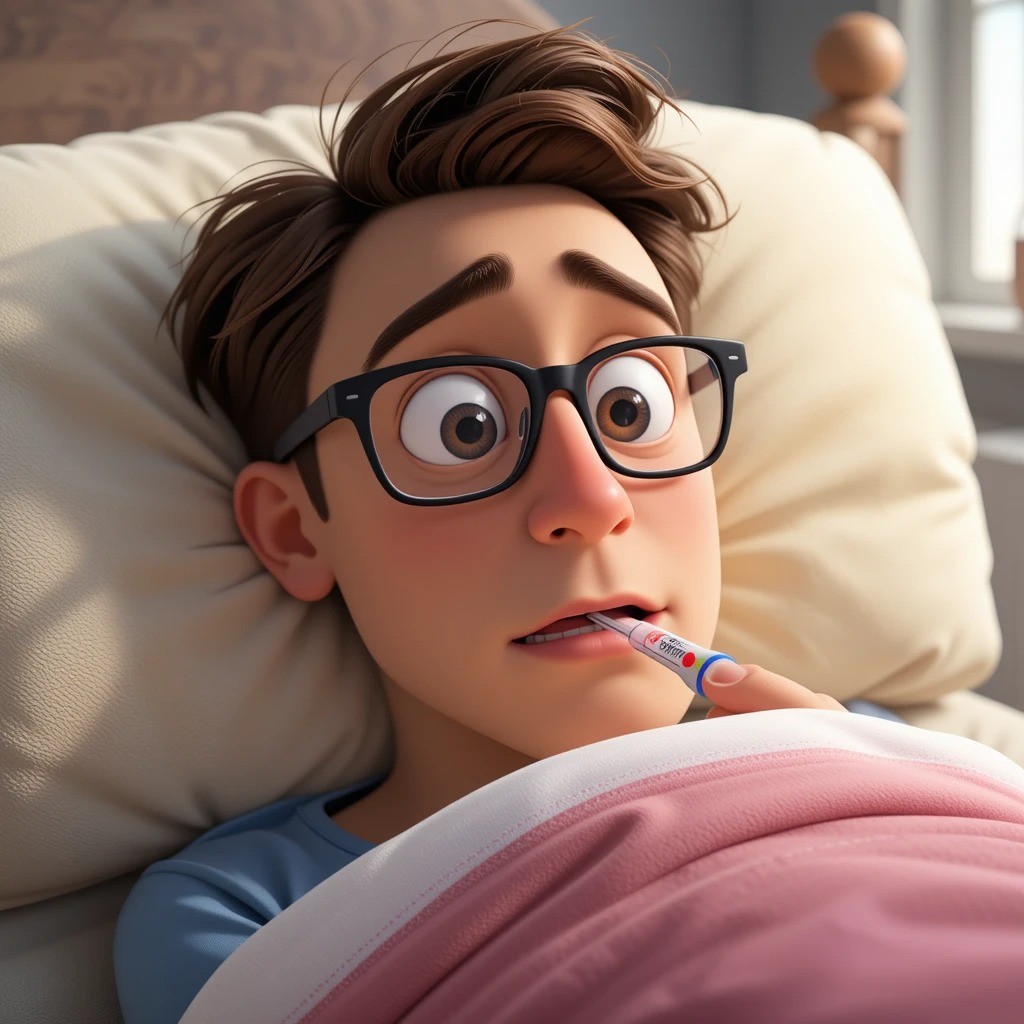 Sick Days and Spiky Sugars: When the Flu Thinks It’s in Charge 