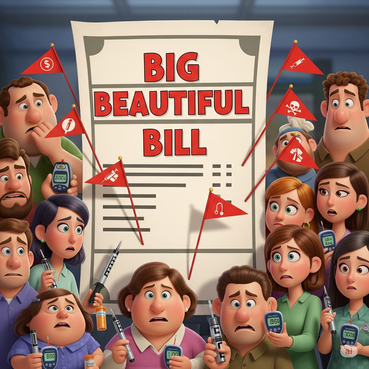 Trump’s “Big Beautiful Bill”: Not So Beautiful for Those with T1D