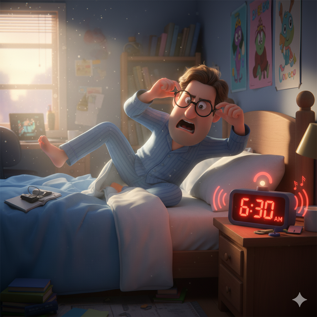 When High Blood Sugar Hijacks the Morning 