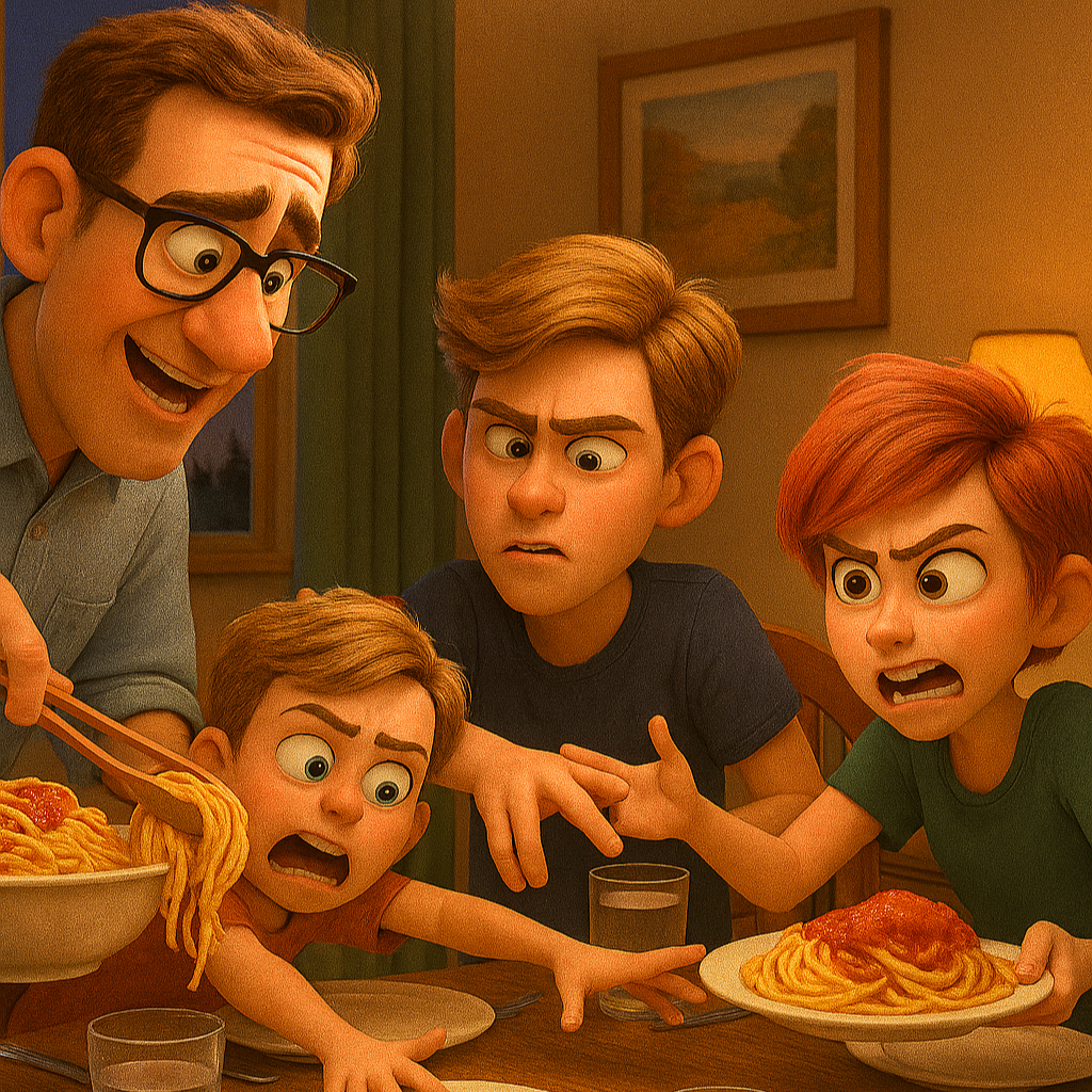 Our Spaghetti-Night Scare