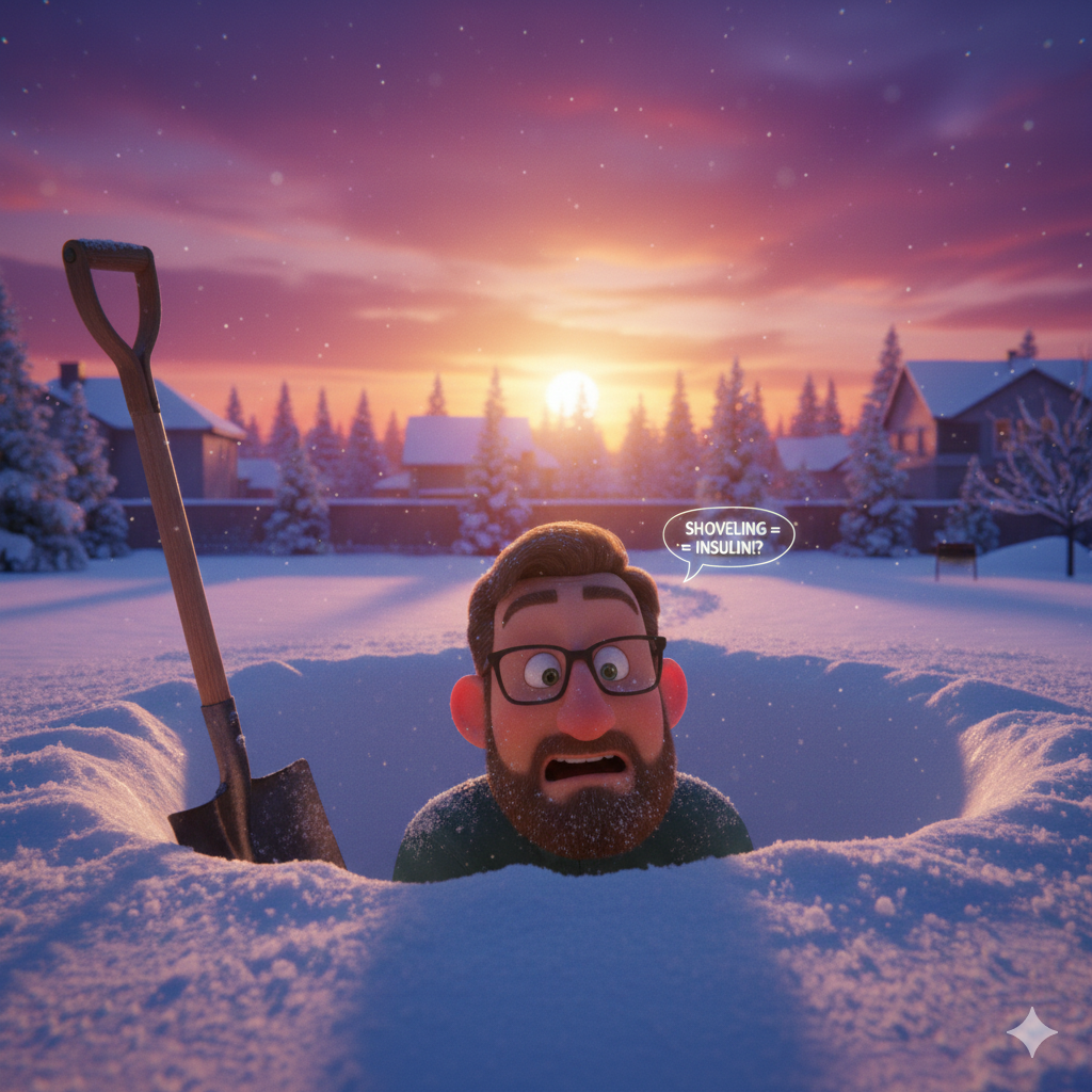 Managing Diabetes on a Snow Day